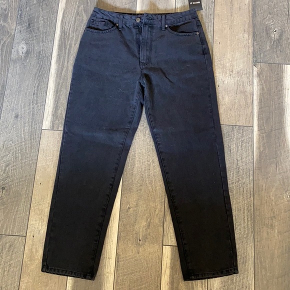 Forever 21 black long denim pants - Picture 1 of 4